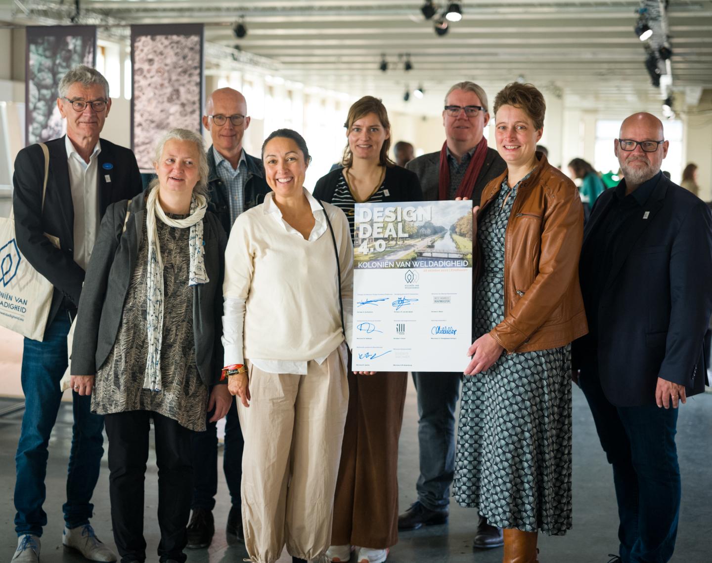 ondertekening 4e design deal koloniën van weldadigheid