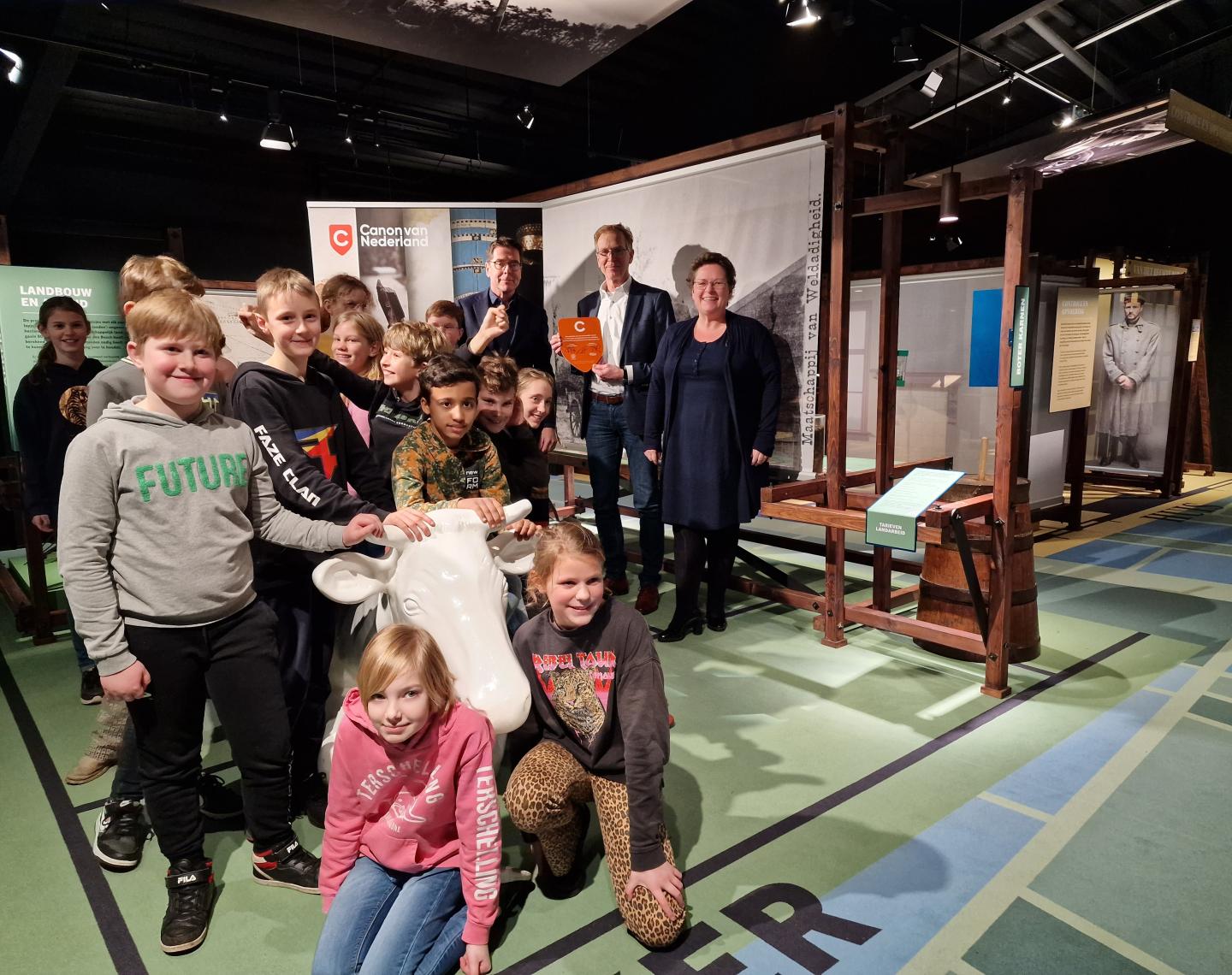 kinderen in museum koloniën van weldadigheid