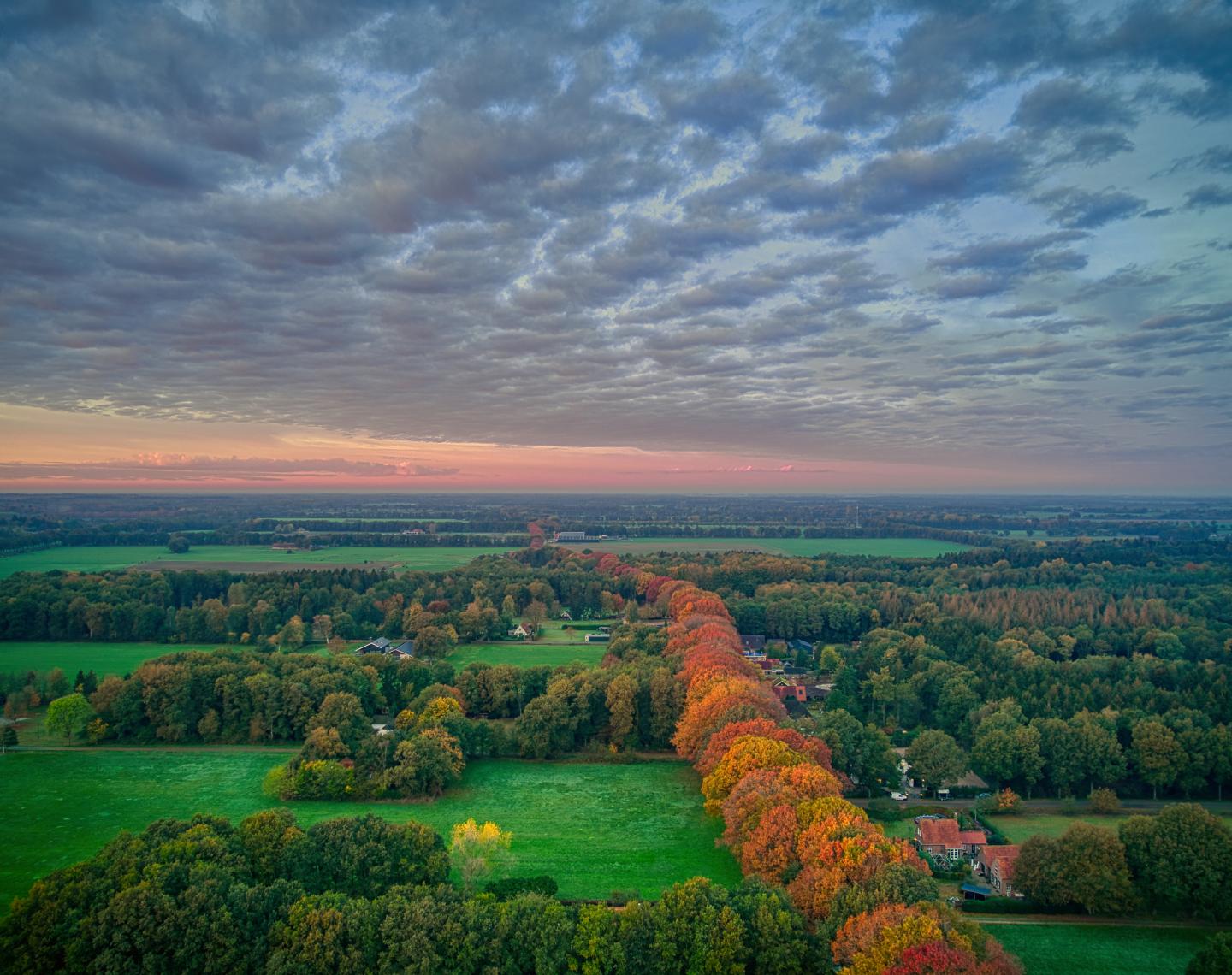 Frederiksoord-Wilhelminaoord luchtfoto