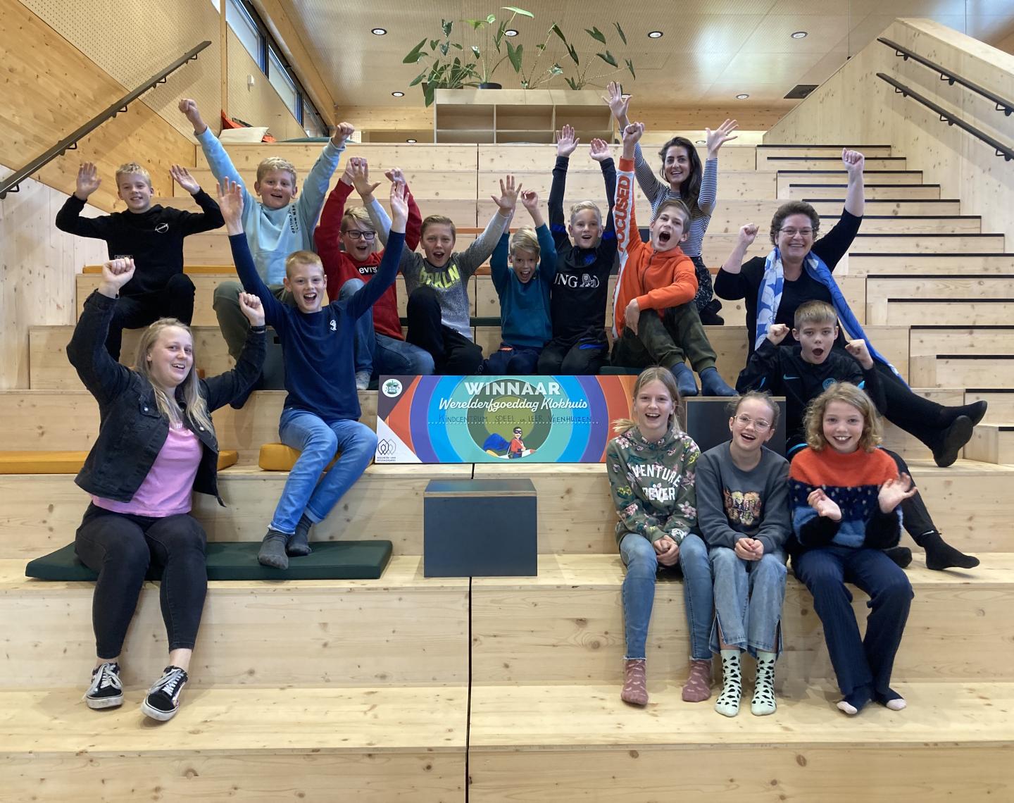 winnaars van de werelderfgoeddag klokhuis