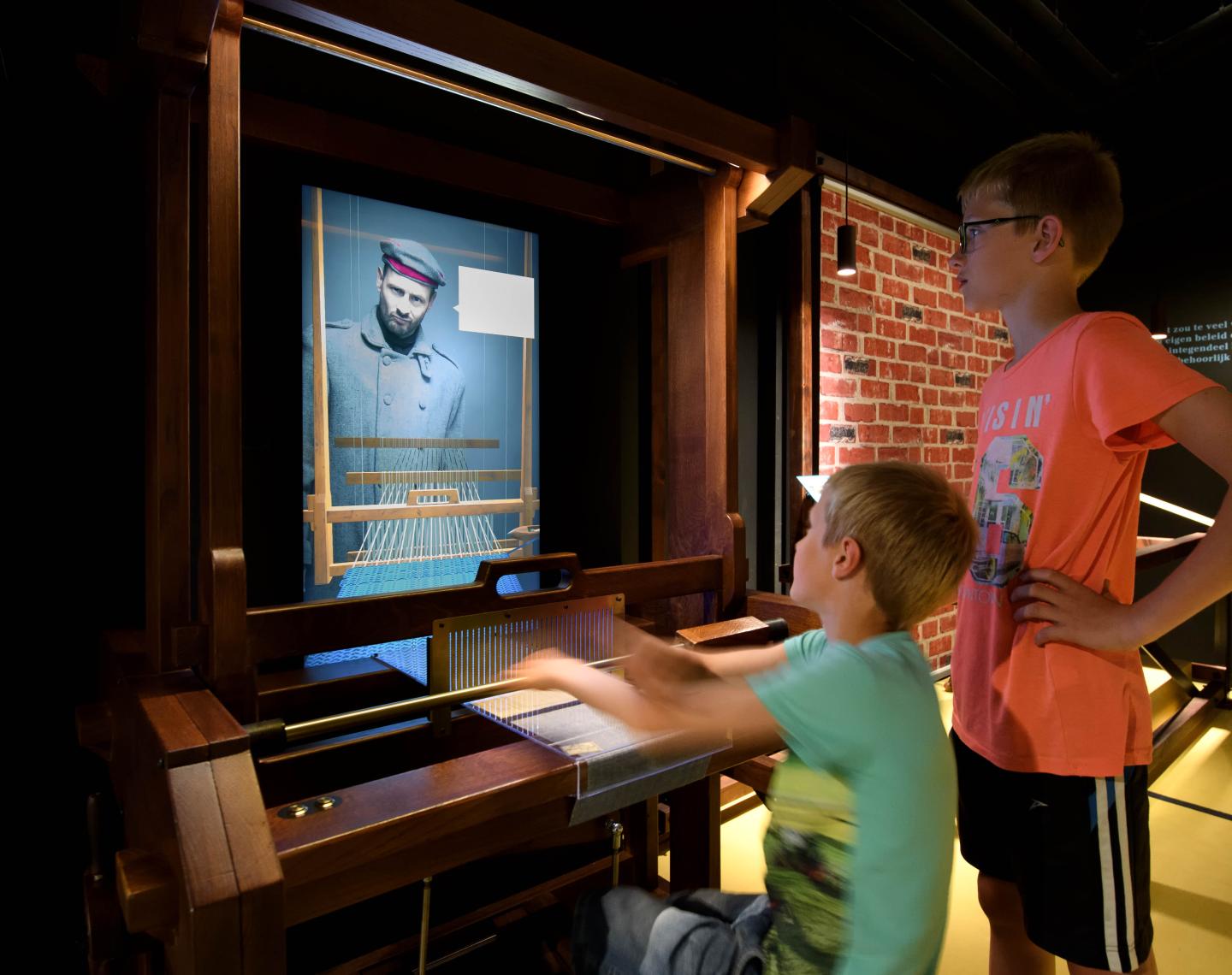 Kinderen in Museum de Proefkolonie